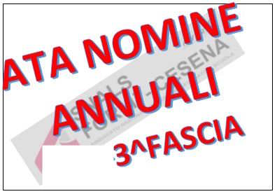 CALENDARIO NOMINE ATA 3^FASCIA