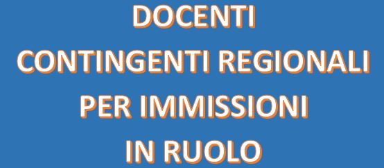 CONTINGENTE NOMINE IN RUOLO 2025/26 CON RETTIFICA