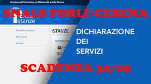 DOCENTI NEO ASSUNTI: DICHIARAZIONE DEI SERVIZI