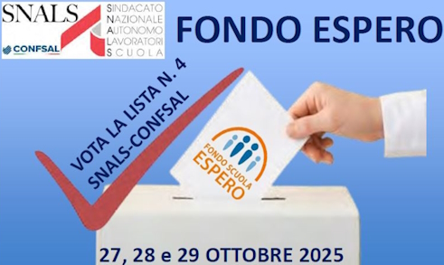 ELEZIONI DEI DELEGATI FONDO ESPERO PER IL TRIENNIO 2025-2027