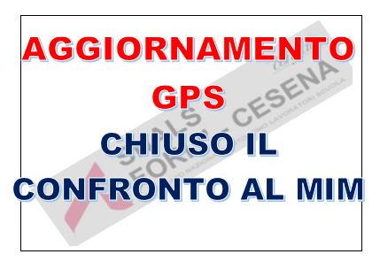 AGGIORNAMENTO GPS 2026. CHIUSO IL CONFRONTO AL MIM AGGIORNAMENTO GPS 2026. CHIUSO IL CONFRONTO AL MIM