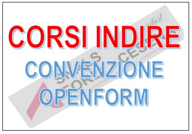 OPENFORM - ADESIONE CORSI SOSTEGNO (INDIRE)
