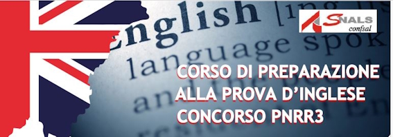 PNRR3 - CORSO DI INGLESE