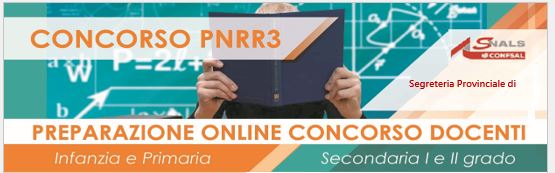 CORSO GRATUITO CONCORSO PNRR3