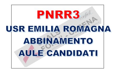 PNRR3 - CALENDARIO PROVA SCRITTA - AULE/CANDIDATI