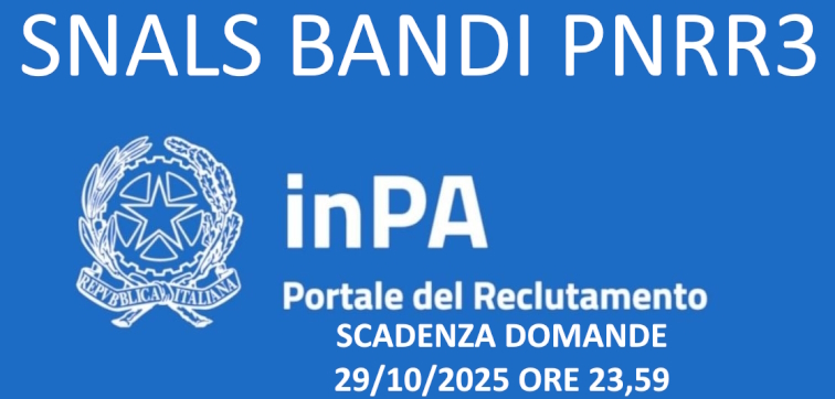 CONCORSI PERSONALE DOCENTE PNRR 3: PUBBLICATI I BANDI
