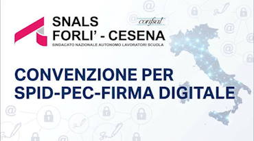CONVENZIONE SPID-PEC-FIRMA DIGITALE CONVENZIONE SPID-PEC-FIRMA DIGITALE